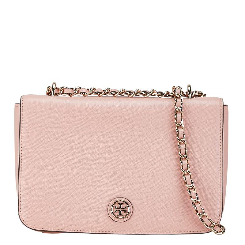 TORY BURCH（トリーバーチ） チェーンショルダーバッグ ピンク レザー