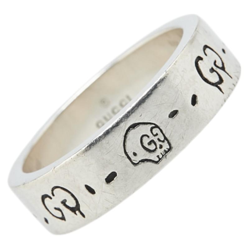 GUCCI（グッチ） GG ゴースト リング 指輪 #18 SV925 シルバー メンズ