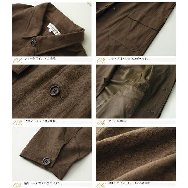 ショップコート メンズ リネンショップコート : GJWEB - 通販 - Yahoo