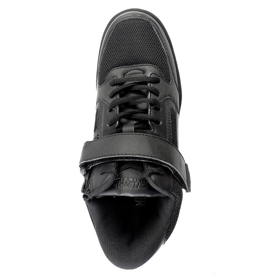 シューズ マッスルトレーナーウォーキング メンズ ブラック 片足1.4kg