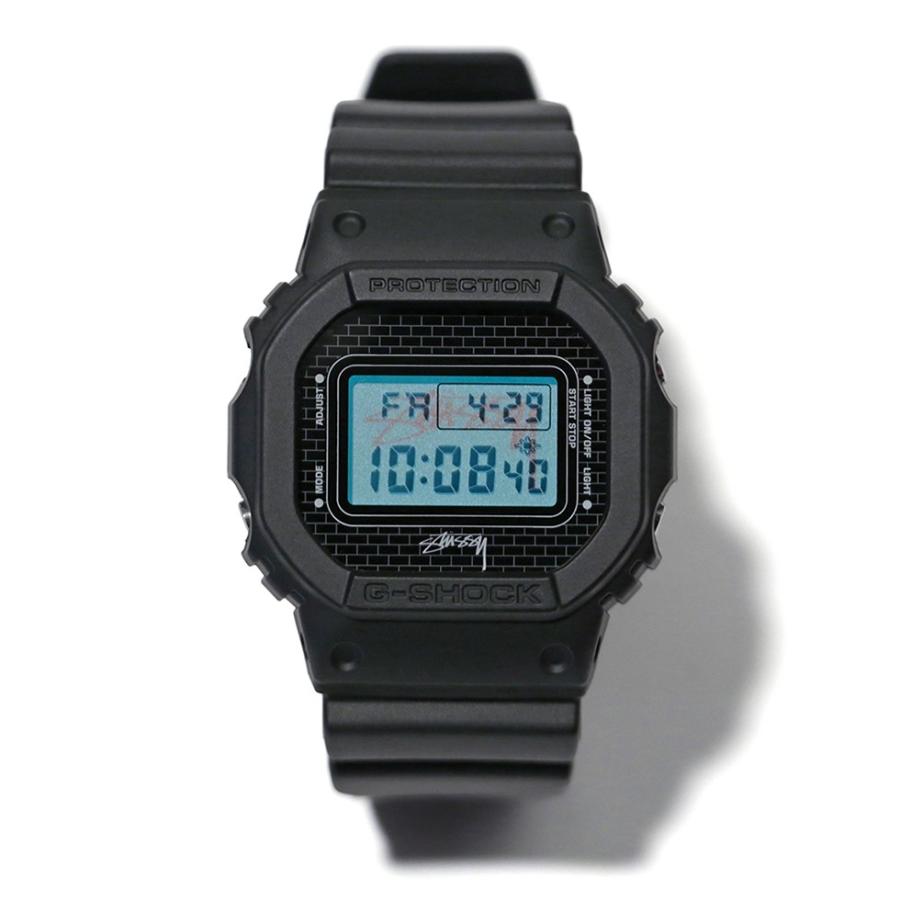 G-SHOCK カシオ STUSSY DW-5600 4月22日発売 36周年モデル 黒