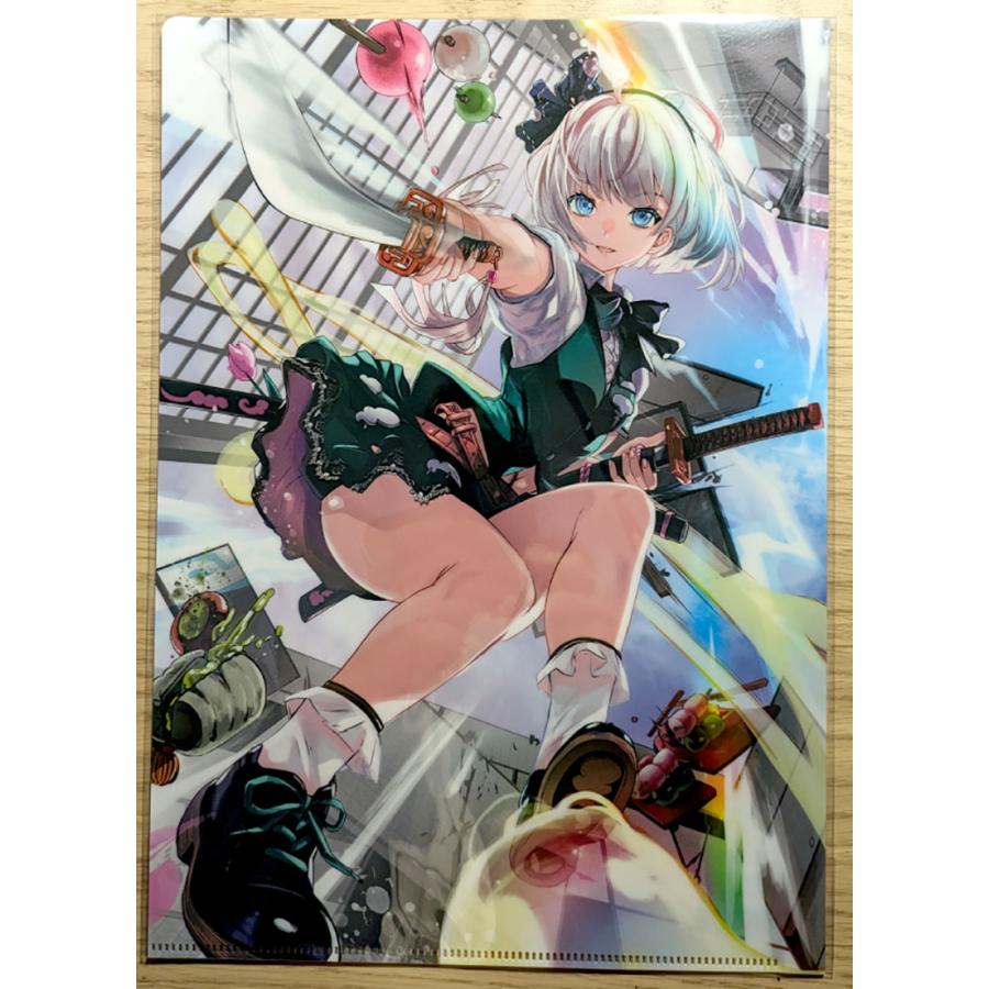 東方Projectクリアファイル 魂魄妖夢 剣ver(画:L.F.) -あにまる製菓
