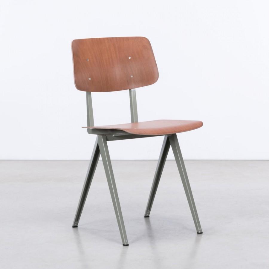 送料無料】コンパスチェア S.16 ブラウン / セメントグレイ