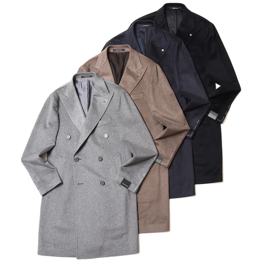 TAGLIATORE（タリアトーレ）カシミアフランネルダブルチェスター