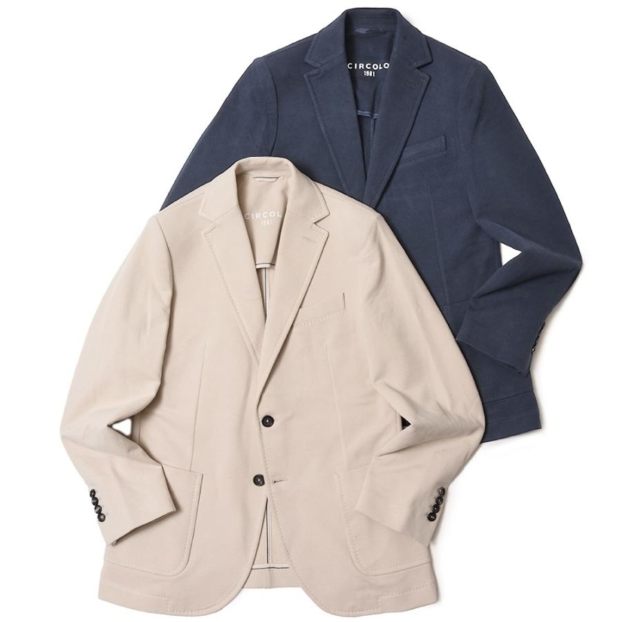 CIRCOLO1901（チルコロ1901）コットンストレッチモールスキンジャージ