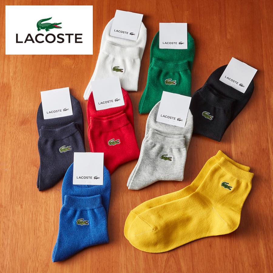 LACOSTE（ラコステ） ソックス レディース 年間 靴下 綿混 スニーカー