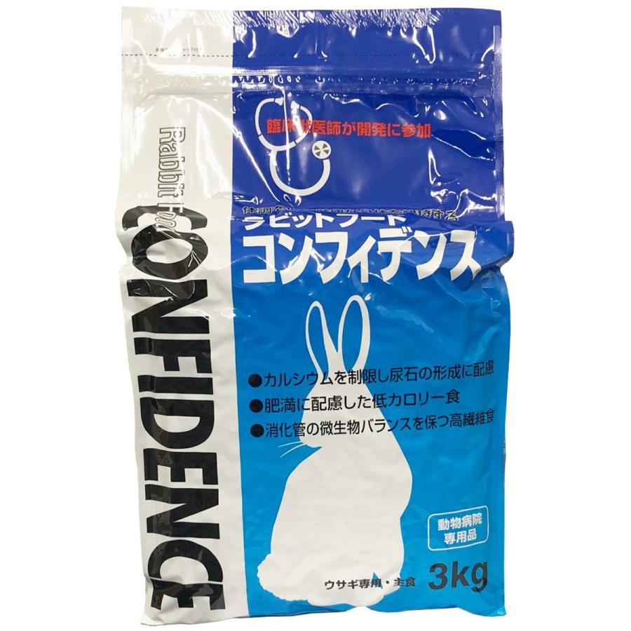 日本全薬 ラビットフード コンフィデンス 3kg : ドッグワールド - 通販