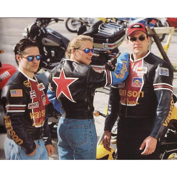 VANSON（バンソン） レザー・ライダージャケット “THE STAR” : Doing