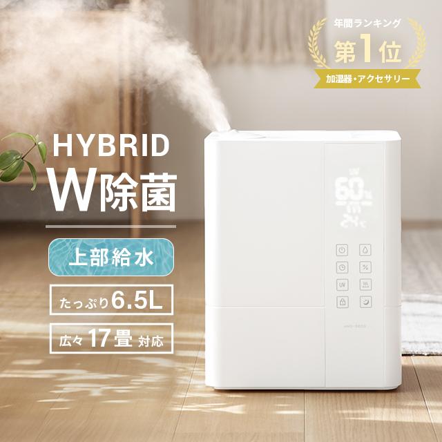 AND・DECO 加湿器 スチーム式 大容量 おしゃれ ハイブリッド UV除菌