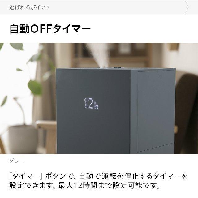 MODERN DECO（モダンデコ） 加湿器 ハイブリッド 超音波 加熱式 大容量