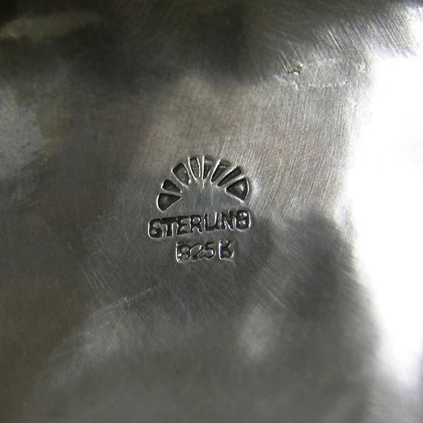 超特大の熊爪 ターコイズ インディアンジュエリー バックル F