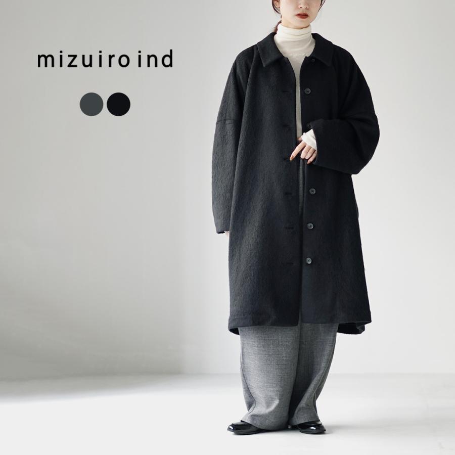 mizuiroind（ミズイロインド） ワイドシャツ コートジャケット