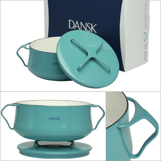 DANSK（ダンスク） ホーロー鍋 コべンスタイル2 両手鍋18cm ティール