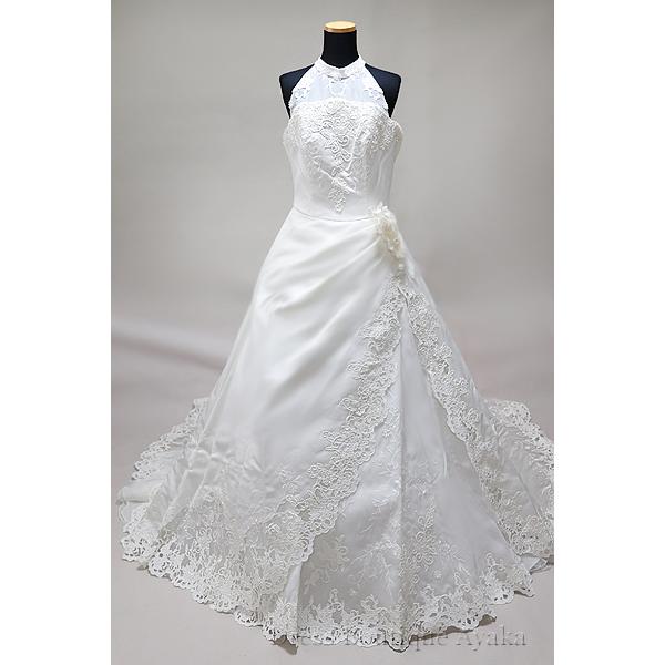 ウェディングドレス クリーニング済 Aライン プリンセスドレス 15号