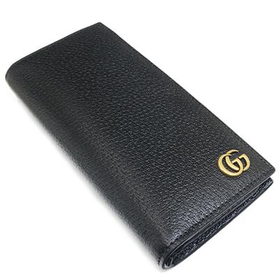 GUCCI（グッチ） 428740 DJ20T 1000 NERO ブラック GGマーモント 二