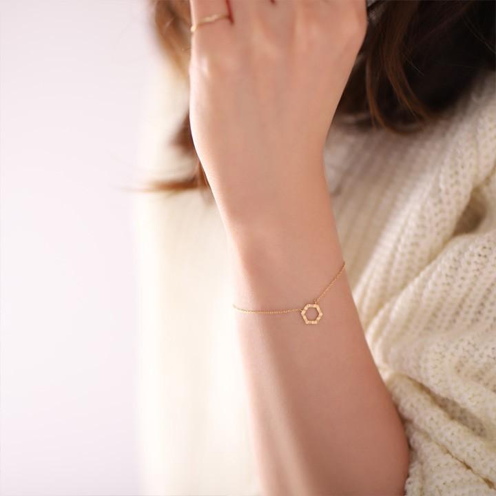 DEVAS 【土日限定1500円OFFクーポン有】 18金 ブレスレット k18 18金