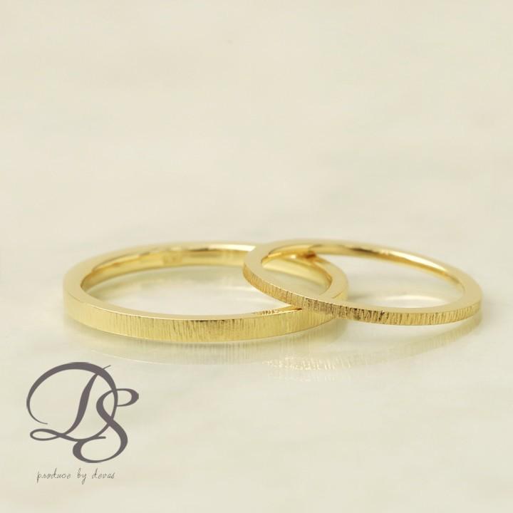 DEVAS 【土日限定6500円OFFクーポン有】 18金 リング k18 ペアリング