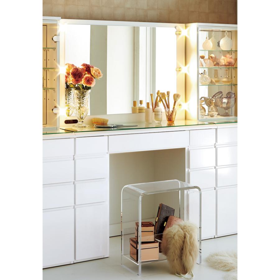 フォルテ LEDライト付き 楽屋ドレッサーシリーズ ドレッサー 幅99cm