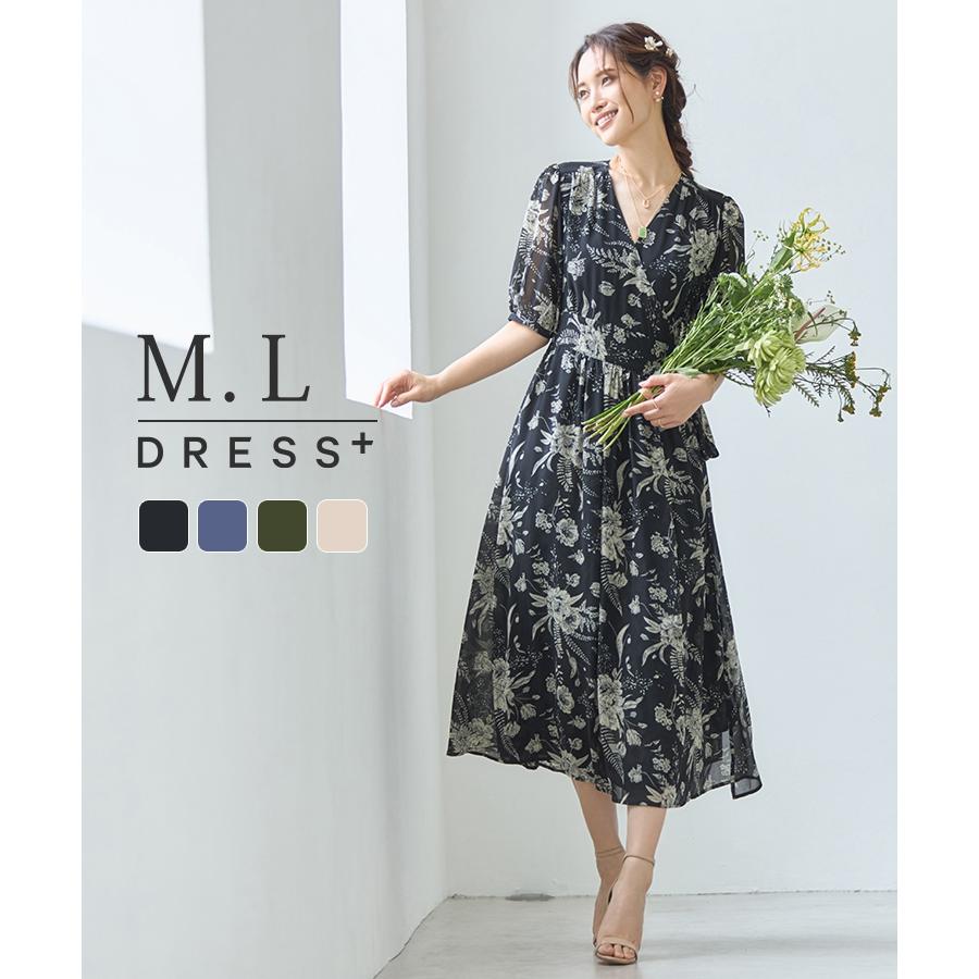 DRESS+（ドレスプラス） ワンピース Aライン フレアワンピース 春 夏