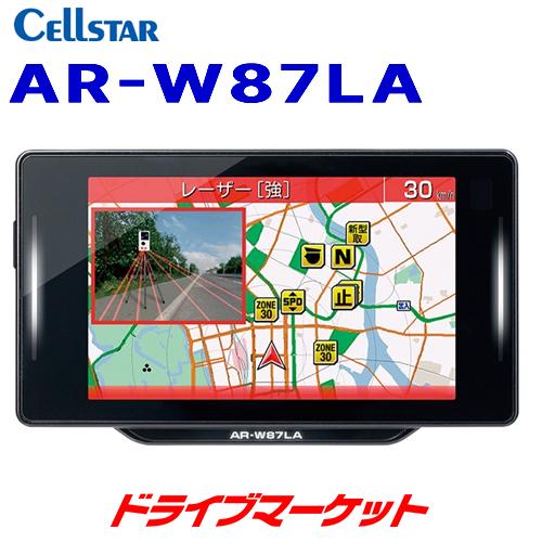 ASSURA AR-W87LA セルスター GPS一体型レーダー探知機 レーザー式