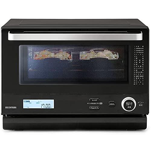 IRIS アイリスオーヤマ MO-F1808-B ブラック スチームオーブンレンジ