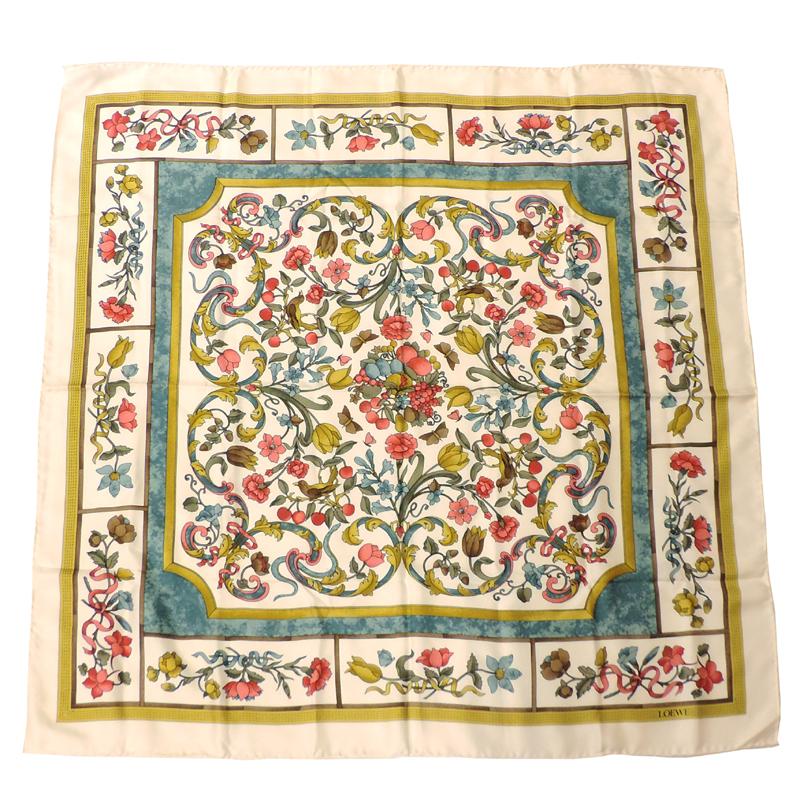 LOEWE（ロエベ） ［飯能本店］LOEWE スカーフ シルク マルチカラー