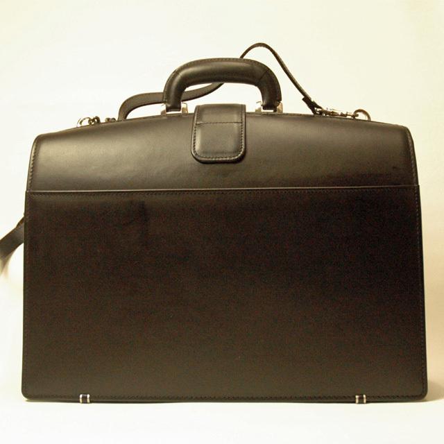 ダレスバッグ 牛革 青木鞄 ジーニアス 口枠部 手縫い 日本職人