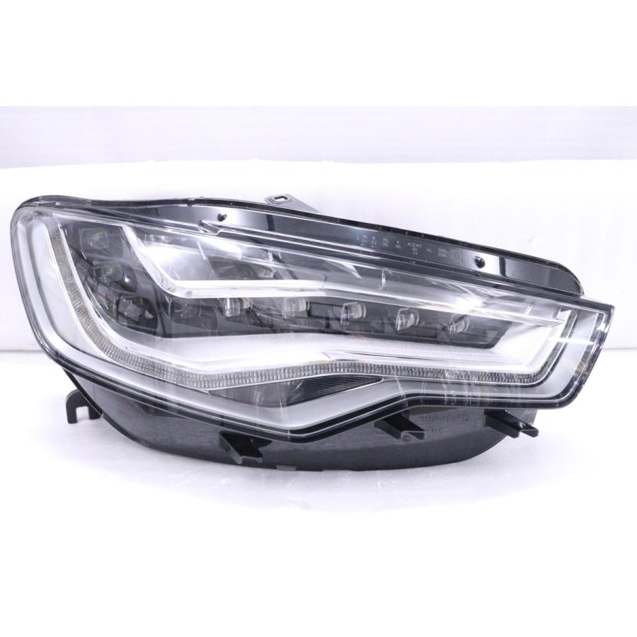 34-2265☆美品☆前期 マトリクス LED 4G アウディ A6☆右ヘッドライト