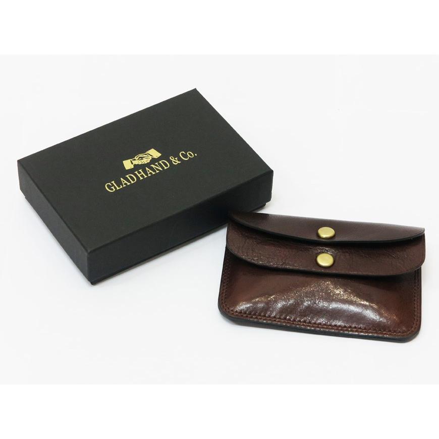 GLAD HAND（グラッドハンド） レザー ダブルフラップ コインケース