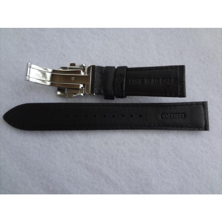 SEIKO 純正 腕時計バンド 20mm プレザージュ SARY101 用 レザーベルト