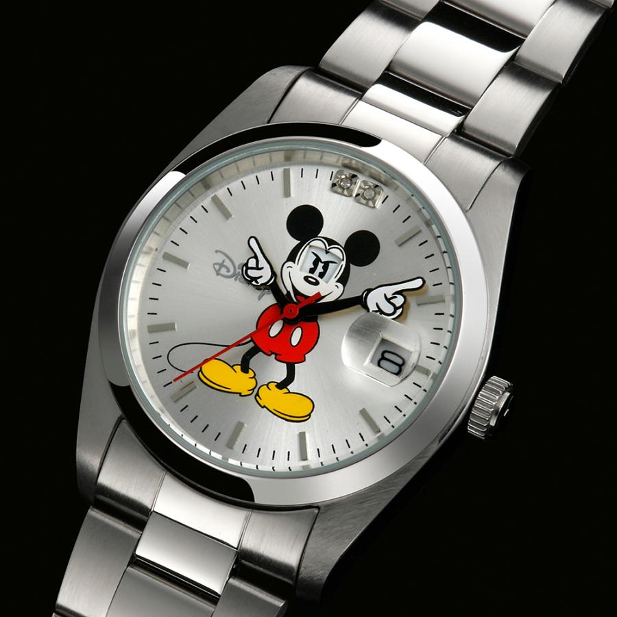 Disney（ディズニー） 世界限定腕時計ギミックアイミッキー ブラック