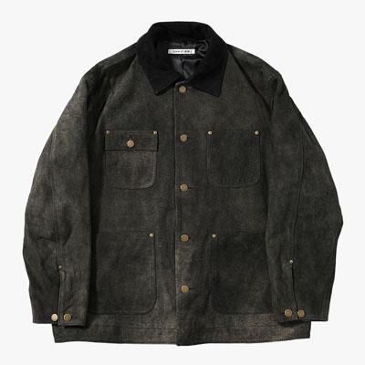 SEVEN BY セブンバイセブン レザージャケット カバーオール メンズ 25