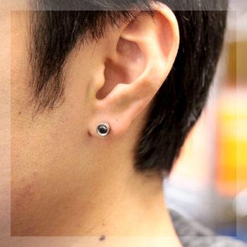 ピアス ダイヤモンド ブラックダイヤ 18金 18k K18 ゴールド プラチナ