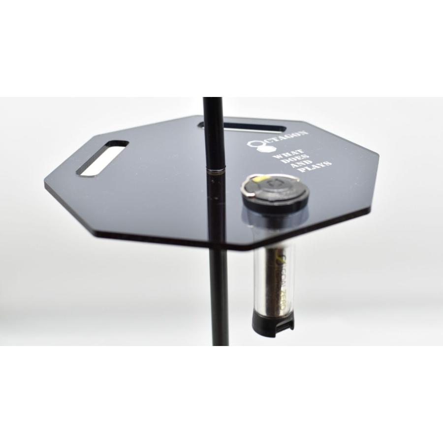 オクタゴンテーブル OCTAGON FLAT PLATE スタンドプレート ランタン