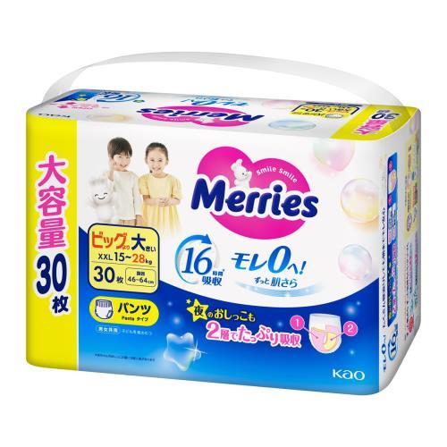 Merries 花王 メリーズ エアスルーパンツ ビッグより大きいサイズ 30枚