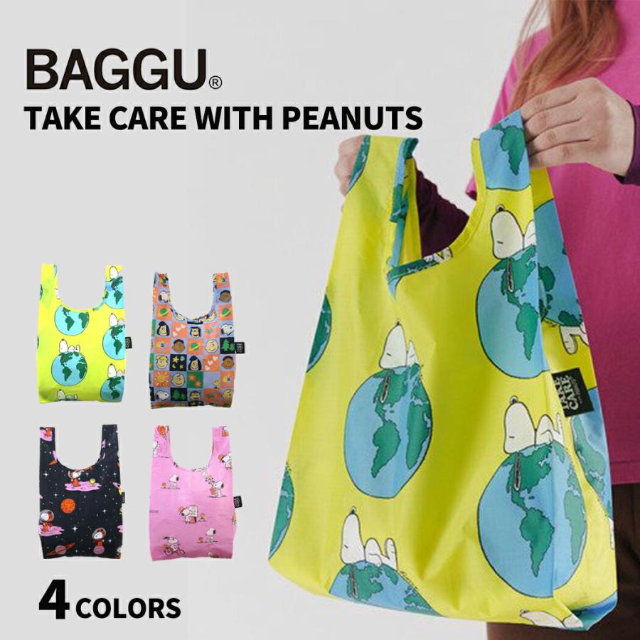 SNOOPY（スヌーピー） BAGGU (バグゥ) BABY エコバッグ TAKE CARE WITH