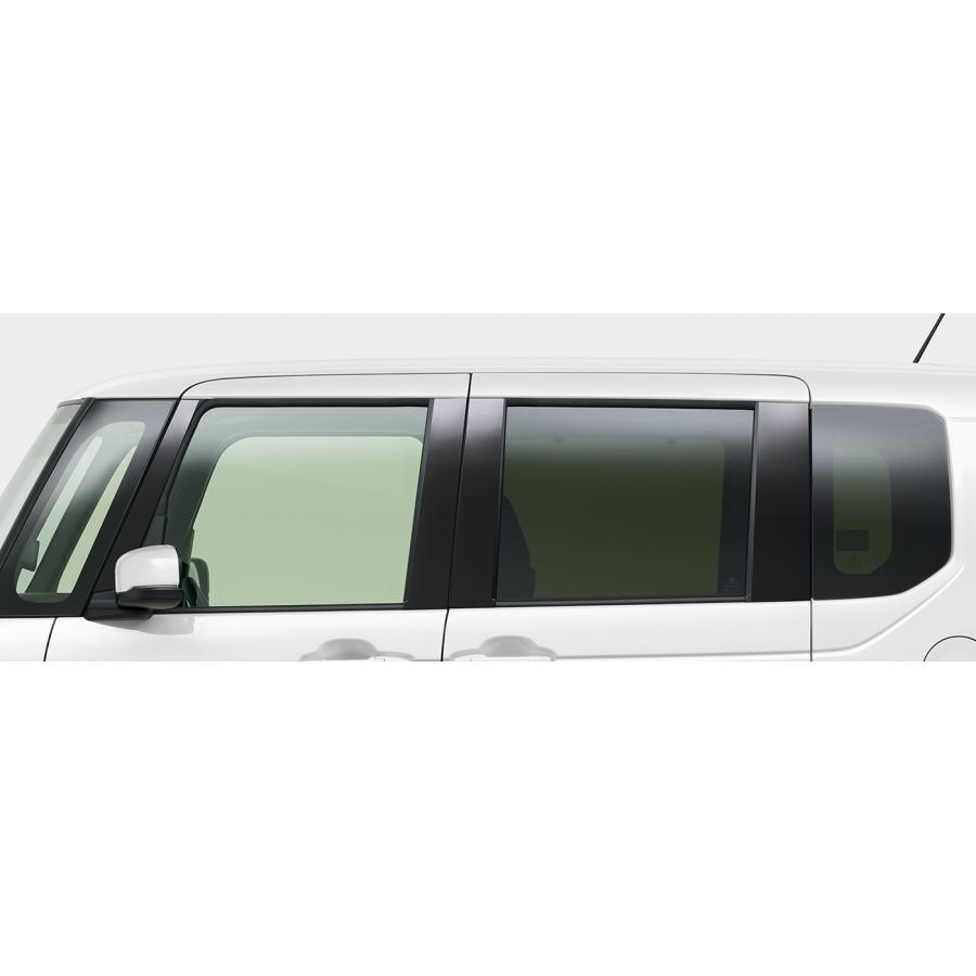 N-BOX NBOXカスタム JF5 JF6：純正 ピラーガーニッシュ(ピアノブラック