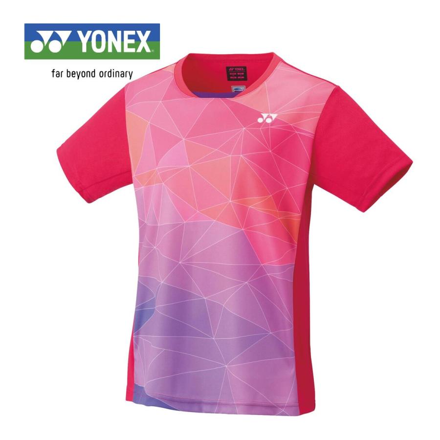 YONEX（ヨネックス） ゲームシャツ 20739 122 ブライトピンク