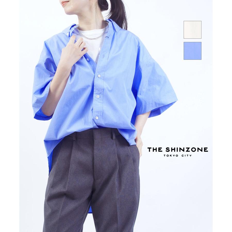 ザ シンゾーン HALF SLEEVE DADDY SHIRT THE SHINZONE レディース 国内