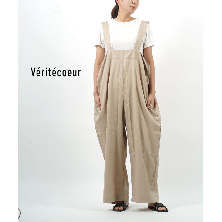 Veritecoeur（ヴェリテクール） サロペット オーバーオール レディース