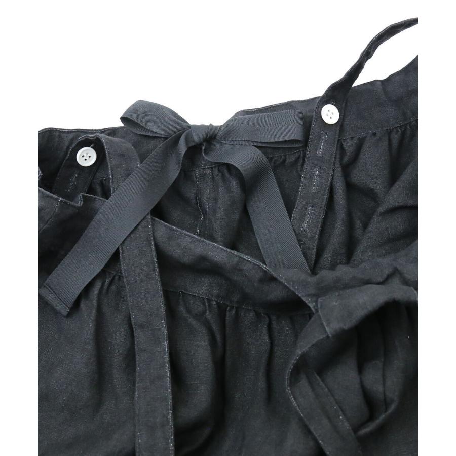 ガーゼ ストリングワイドキュロット ワイドパンツ Gauze# レディース