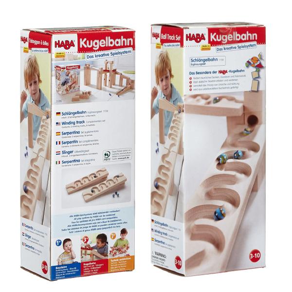 HABA ハバ ウェーブスロープセット 組み立てクーゲルバーン追加パーツ