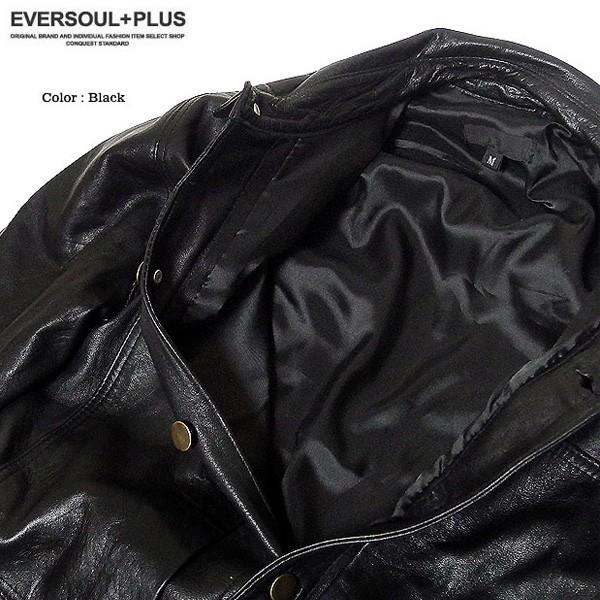 つなぎ メンズ ツナギ レザー 本革 オールインワン バイカー