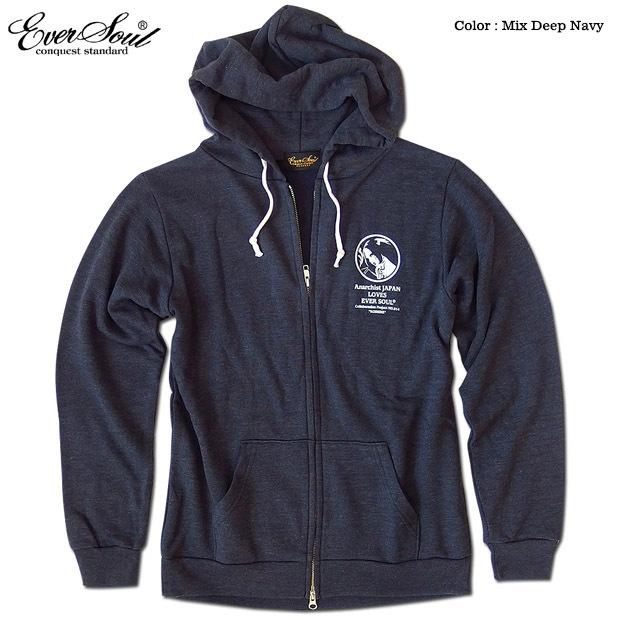 ジップパーカー メンズ 裏起毛 パーカー 春 春物 秋 ガールプリント