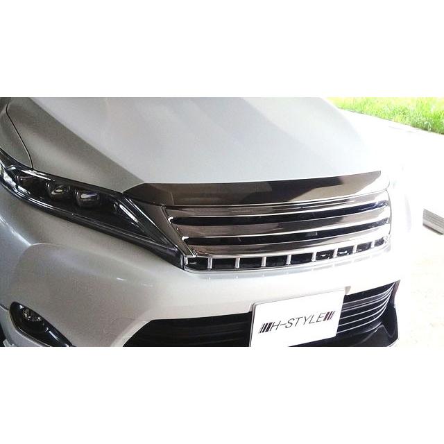 送料無料】 60系 ハリアー フロントグリル [オールメッキ] H-STYLE製