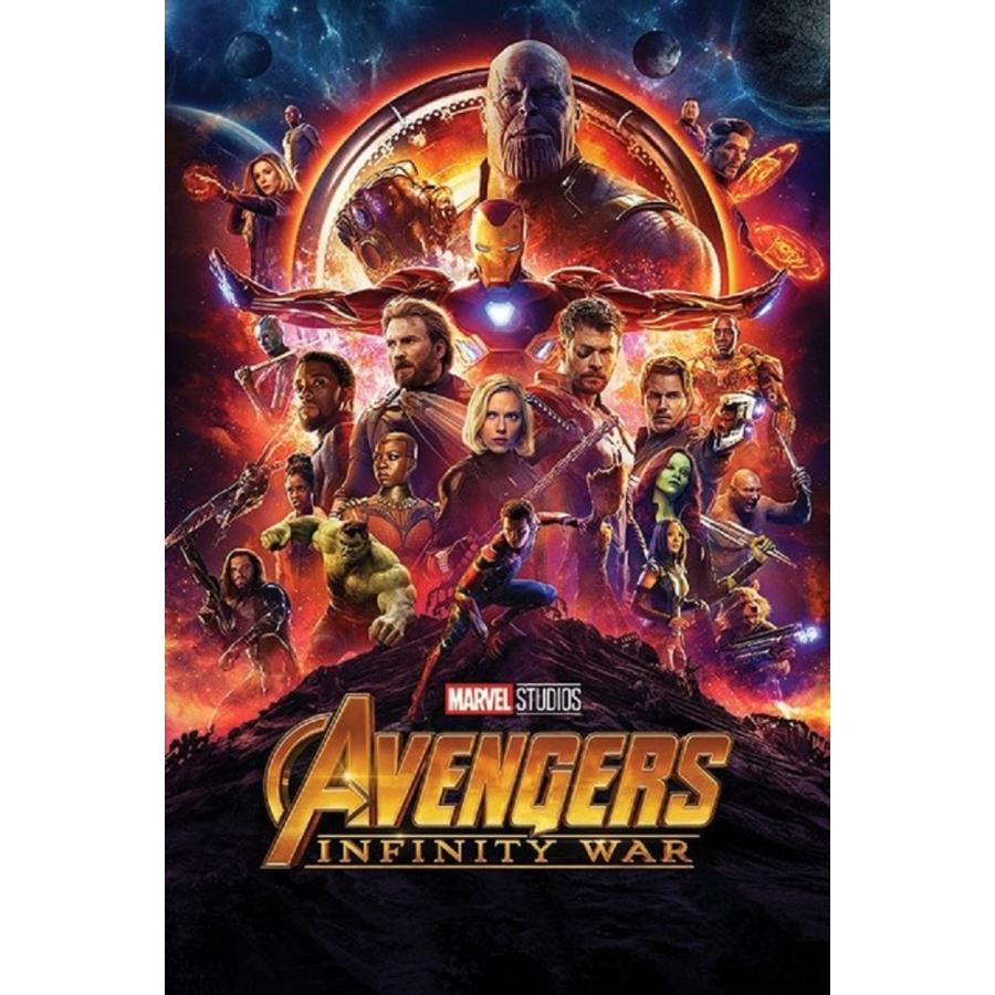 アベンジャーズ インフィニティウォー MARVEL 映画ポスター 61cm x