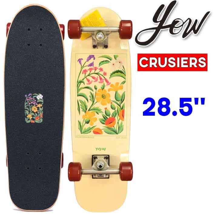 YOW（ヤウ） サーフスケート クルーザー FLORA 28.5インチ フローラ 40