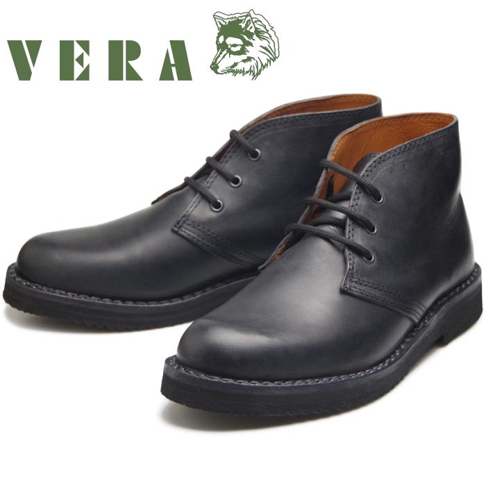 VERA MOUNTAINS 56 CHUKKA BOOTS VEGETALE NERO ヴェラマウンテンズ