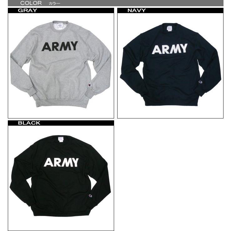 Champion（チャンピオン） トレーナー ARMYアーミー プリント