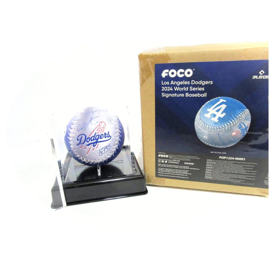 限定1024 ドジャース 2024年 ワールドシリーズ 記念 選手サイン入り
